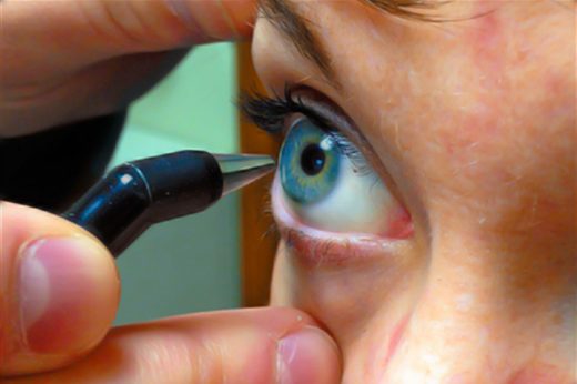 Corneal thickness measurement at Wavikar Eye Institute