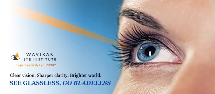 Ophthalmology hospital banner for Wavikar Eye Institute