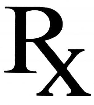 Explanation of the Rx symbol in prescriptions.