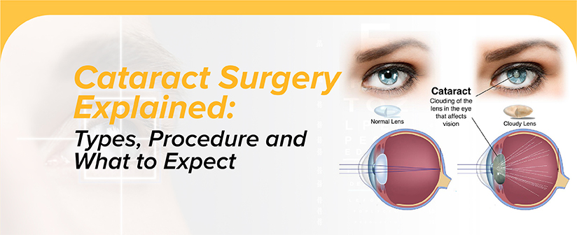 Cataract Surgery Explained: Types, Procedure, And What to Expect